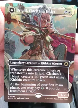 Brigid, Clachan's Heart (Borderless) ECL 285 Foil NM - Image 1
