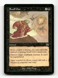 Snuff Out Mercadian Masques #162 Magic the Gathering - Image 1