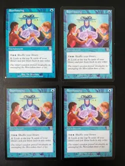 MTG- Soothsaying x4 - Image 1