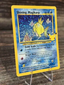 Pokemon TCG Shining Magikarp Celebrations Holo Card 66/64 Mint Condition - Image 2