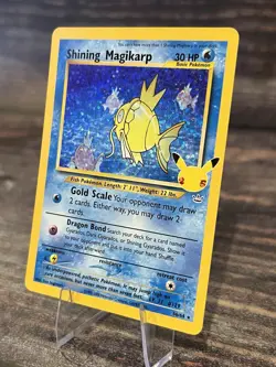 Pokemon TCG Shining Magikarp Celebrations Holo Card 66/64 Mint Condition - Image 3