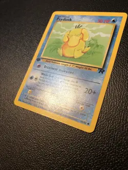 Psyduck 65/82 Team Rocket First Edition Pokemon Card In Mint Condition - Image 3
