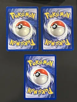 Pokemon Team Rocket Dark Vaporeon Flareon & Jolteon Lot Of 3 - Image 2