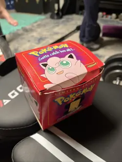 1999 Burger King Jigglypuff Pokemon Gold Trading Card 23K Plated - Image 1