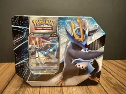 Pokemon TCG V Strikers Tin Empoleon V NEW Factory Sealed 5 Packs - Image 1