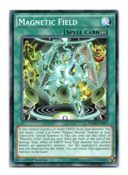 Magnetic Field - SDMY-EN024 1st Edition - YuGiOh-LP - Image 1