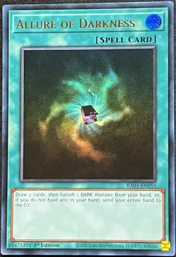 Yu-Gi-Oh! - Allure of Darkness - (RA03-EN055) 1st Edition, Ultra Rare, NM - Image 1