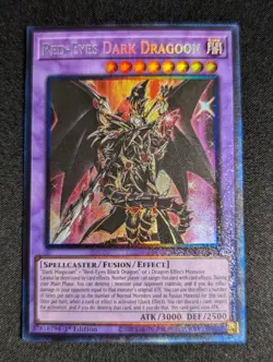 Yugioh - Red-Eyes Dark Dragoon RA02-EN021 1st Edition Collector's Rare NM - Image 1