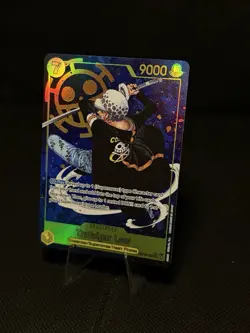 Namco One Piece Trafalgar Law OP10-119 Royal Blood Foil Card 9000 Power English - Image 1
