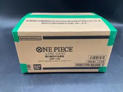 One Piece Japanese OP-13 Carrying On His Will Booster Box Case Sealed - Image 1