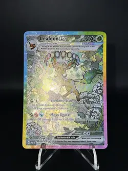 Pokemon TCG Leafeon ex 144/131 - Sv: Prismatic Evolutions SIR Holo English NM - Image 5