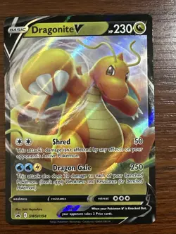 Dragonite V SWSH154 Sword & Shield Promo Cards Holo Pokemon TCG NM - Image 1