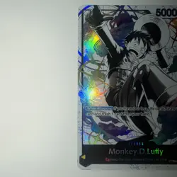 Bandai One Piece Card Game Monkey.D.Luffy Leader ST29-001 Parallel Foil - Image 4