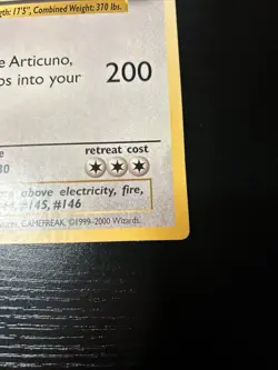 Articuno, Moltres And Zapdos Jumbo Promo Card Wizards Of The Coast Warner Bros - Image 4