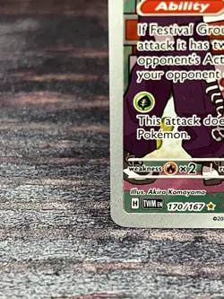 Pokemon TCG Dipplin Scarlet & Violet Twilight Masquerade Holo Card 170/167 IR - Image 5