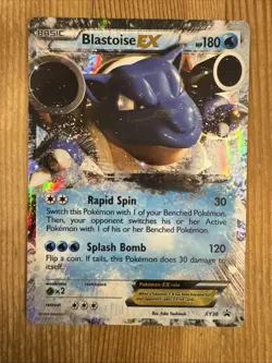 Blastoise EX - XY30 - Pokemon Promo XY Ultra Rare Card DMG - Image 1
