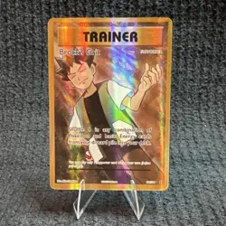 Pokemon Brock's Grit Full Art 107/108 Evolutions Ultra Rare Holo Card - Image 1