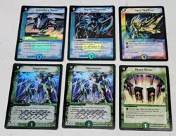Duel Masters Trading Cards Played Gigamantis Bynor Mystic Magician Aqua Nexus - Image 1