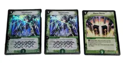 Duel Masters Trading Cards Played Gigamantis Bynor Mystic Magician Aqua Nexus - Image 3