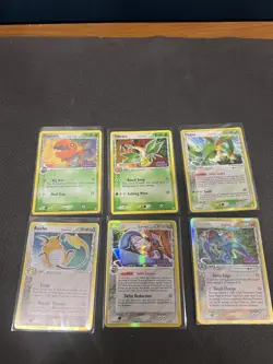Pokemon EX Holon Phantoms Reverse Holo, Holo Lot Of 6 Cards - Image 1