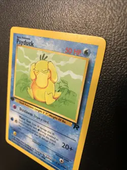 Psyduck 65/82 Team Rocket 1st First Edition Pokemon Card In NM Condition - Image 4