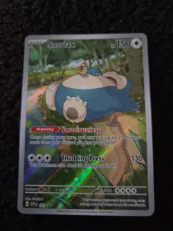 Snorlax 051 Sv: Scarlet & Violet Promo Cards Holo - Image 1