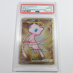 2023 PSA 10 GEM MT Pokemon 205 Mew ex 151 Ultra Premium Collection Card #58407B - Image 1