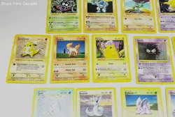Lot of 22 Vintage Shadowless Pokemon TCG Trading Cards - Image 5