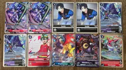 Digimon TCG Card Game Collection Lot 450+ Commons/Uncommons/Rares NM - Image 1