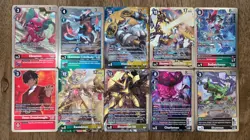 Digimon TCG Card Game Collection Lot 450+ Commons/Uncommons/Rares NM - Image 2