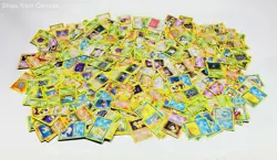 1.8 Lbs. Lot of Vintage Wizards of the Coast Pokemon TCG Trading Cards - Image 1