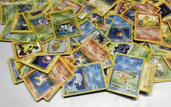 1.8 Lbs. Lot of Vintage Wizards of the Coast Pokemon TCG Trading Cards - Image 2