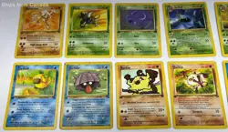 Lot of 35 Vintage First 1st Edition Pokemon TCG Trading Cards - Image 2