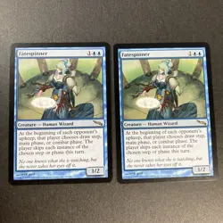 Set of x2, MTG Fatespinner Mirrodin Regular - Image 1