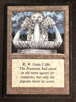 MTG Fountain of Youth The Dark Magic the Gathering - Image 1