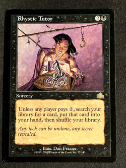 Rhystic Tutor Prophecy Magic the Gathering MTG - Image 1