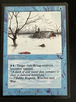 Flood Magic The Gathering MTG The Dark - Image 1