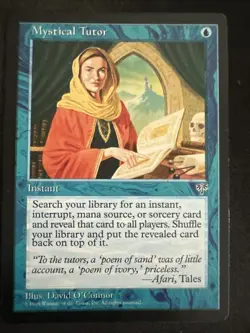 Mystical Tutor Mirage Magic the Gathering MTG - Image 1
