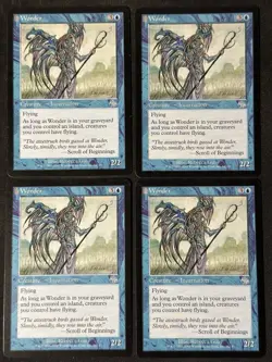 Wonder Judgment Regular Magic The Gathering MTG X4 Playset - Image 1