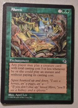 Aluren. Tempest. Light to medium wear. Rare. Free Shipping. - Image 1