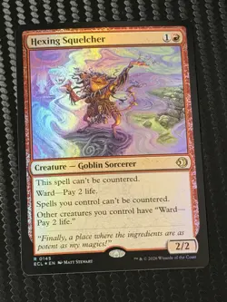 Magic The Gathering MTG - Hexing Squelcher Foil - Lorwyn Eclipsed - Image 1