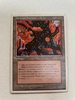 Magic the Gathering MTG - Mishra's Factory - 4th Edition - Uncommon - Image 1