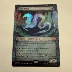 Loch Mare FOIL Showcase 307 Lorwyn Eclipsed ECL MTG Mythic Unplayed Mint M/NM - Image 1