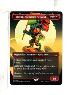 MTG SkeenAB Tannuk Steadfast Second BORDERLESS from EOE. NM. - Image 1