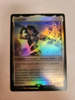 Zack Fair #45 (Foil) (NM) Final Fantasy FIN Magic MTG Near Mint NM - Image 1