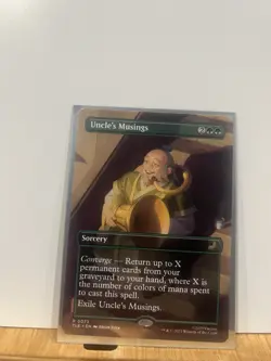 Uncle's Musings (Borderless) Avatar: The Last Airbender: Eternal-Legal Regular - Image 1