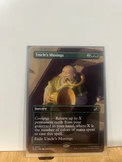 Uncle's Musings (Borderless) Avatar: The Last Airbender: Eternal-Legal Regular - Image 2