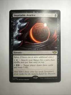 Insatiable Avarice Outlaws of Thunder Junction Regular - Image 1