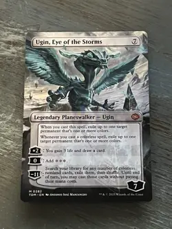 Ugin, Eye of the Storms (Borderless) - Tarkir: Dragonstorm (TDM) - EN M 0382 - Image 1