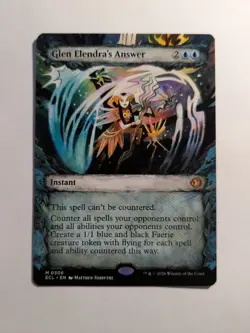 Glen Elendra's Answer (Showcase) Lorwyn Eclipsed Regular 306 MtG - Image 1